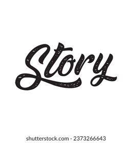 story text on white background.