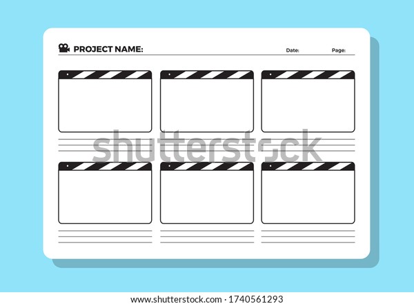 Storyboard Film\
Video Template for Movie Creation\
