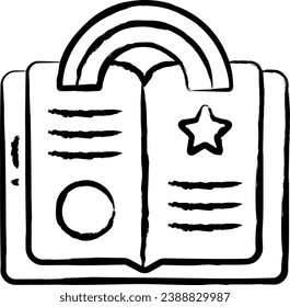 Storybook hand drawn vector illustration