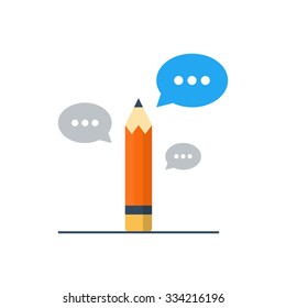 Storytelling concept, creative writing