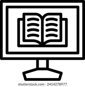 Storytelling Vector Line Icon Design