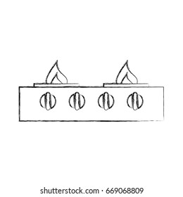 stove gas kitchen icon