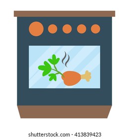 Stove icon.  