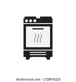 Stove icon design isolated on white background