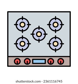 Stove Icon Design For Personal And Commercial Use