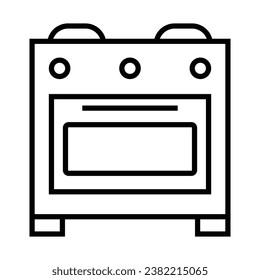 Stove icon design for personal commercial use