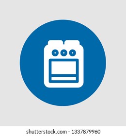  Stove icon. Editable  Stove icon for web or mobile.