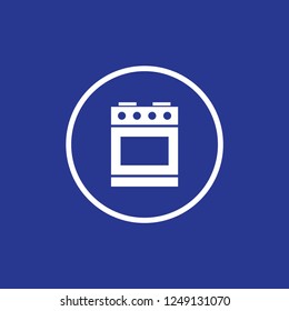 Stove icon illustration isolated vector sign symbol