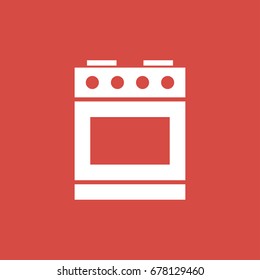 Stove icon illustration isolated vector sign symbol