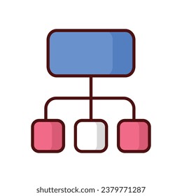 Stove icon isolate white background vector stock illustration
