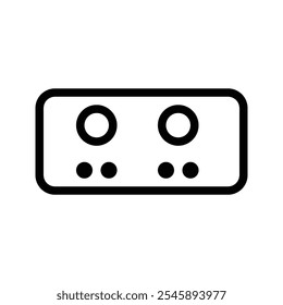stove icon from kitchen collection.stove icon