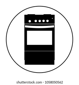 Stove icon, logo