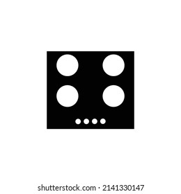 stove icon new vector simple