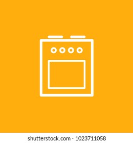 Stove icon, Stock vector, eps10. 