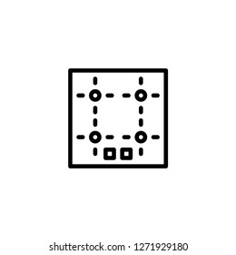 stove icon vector