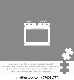 Stove  icon Vector design.