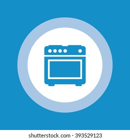 Stove icon . Vector illustration