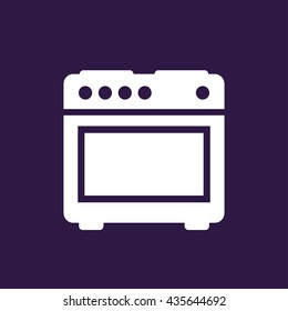 Stove icon . Vector illustration