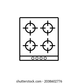 Stove Icon Vector symbol illustration 