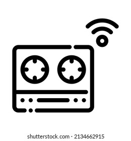 stove kitchen internet of things iot smarthome icon