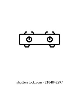 Stove line icon vector design