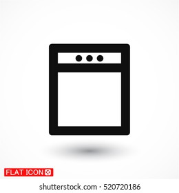stove . line vector icon