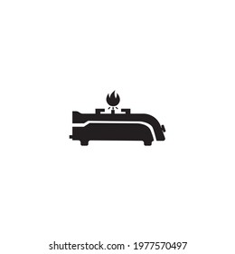 Stove Logo Template vector icon illustration design 