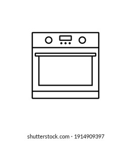stove, oven icon gas cooker sign vector 
