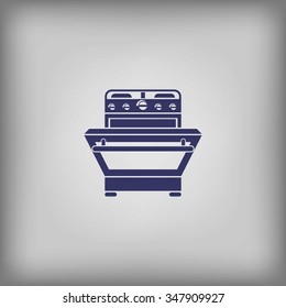 stove symbol icon