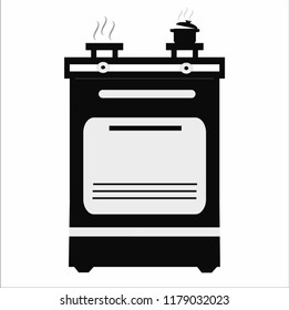 stove vector icon