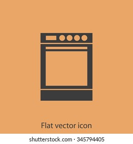 Stove vector icon