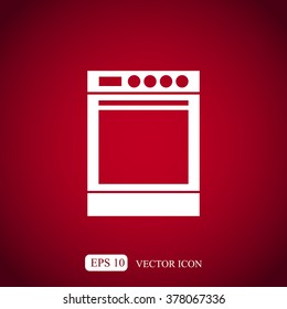 Stove vector icon