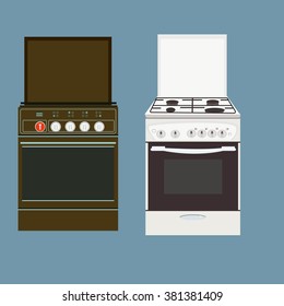 Stoves with oven