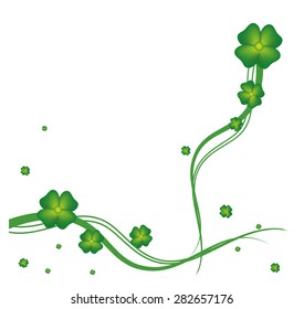 St.Patrick day greeting card 