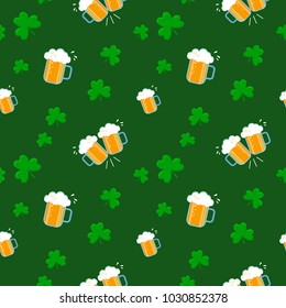 st.Patrick Day seamless pattern