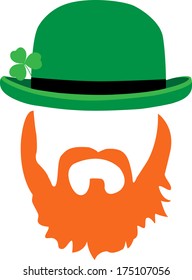 St.Patrick hat and beard