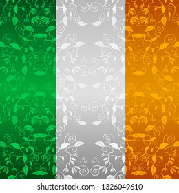 St.Patrick 's Day. Celebration. Magic Ireland flag. Holiday. 