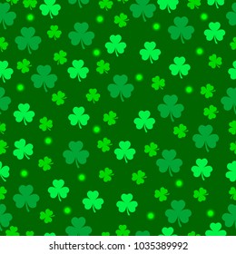 St.Patrick 's Day. Celebration. recreation. green. Clover. Print, for postcard and banner. For your design.