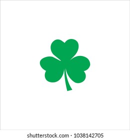 St.Patrick 's Day, clover icon vector