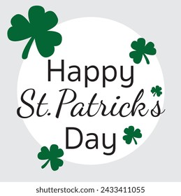 St.patrick's Day, Clover, lucky day happy day
