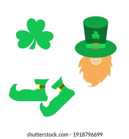 ้Happy St.Patricks day, decoration design pattern 