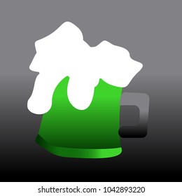 st.patrick's day green beer alcohol