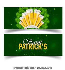 St.Patrick's Day Header  background