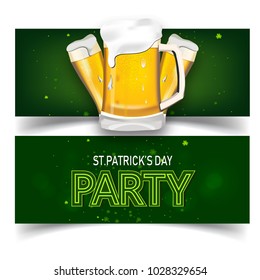 St.Patrick's Day Header  background