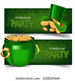 St.Patrick's Day Header  background
