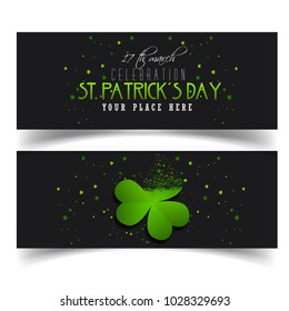 St.Patrick's Day Header  background