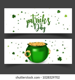 St.Patrick's Day Header  background