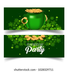 St.Patrick's Day Header  background