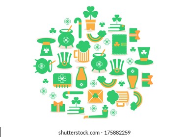 St.Patrick's day Icons/Sweet icons for St.Patrick's day
