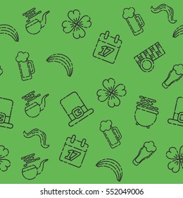 St.Patricks Day pattern